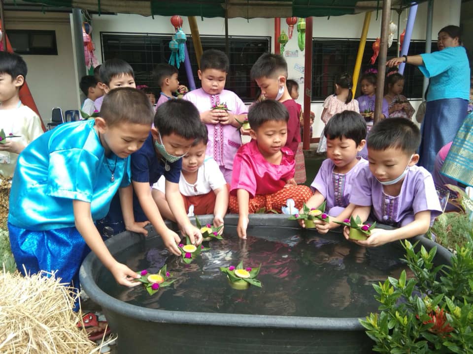 กิจกรรมลอยกระทง ระดับปฐมวัย