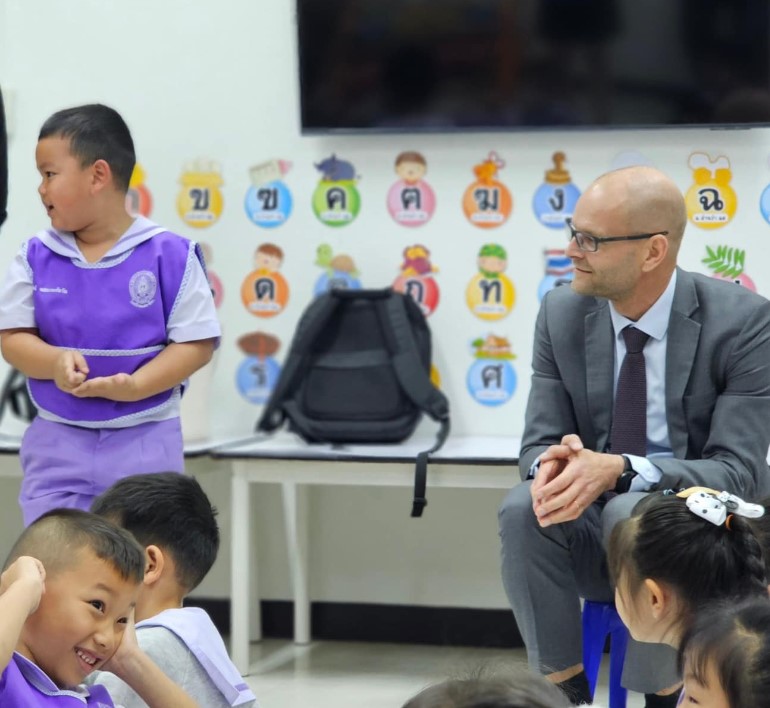 ต้อนรับ เอกอัครราชทูตฟินแลนด์ ประจำประเทศไทย